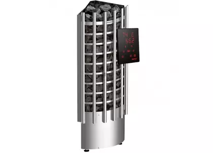 Электрокаменка для сауны Harvia Glow Corner TRC70XE c цифровой панелью управления в Полевском