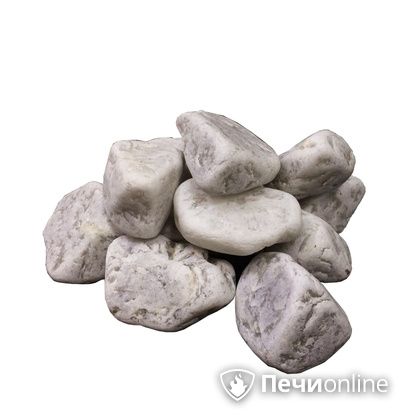 Камни для бани Огненный камень Кварц шлифованный отборный 10 кг ведро в Полевском